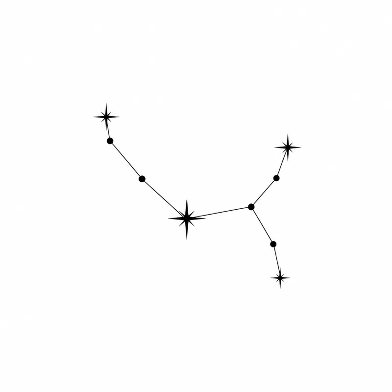 Constellation tattoo design