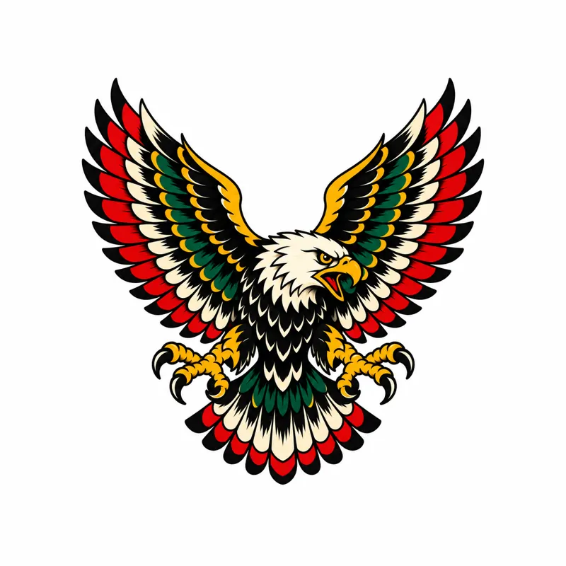 Eagle tattoo design