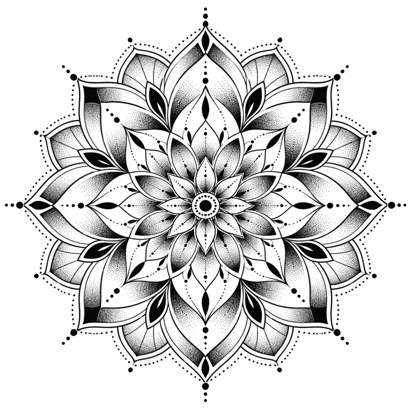Mandala tattoo design